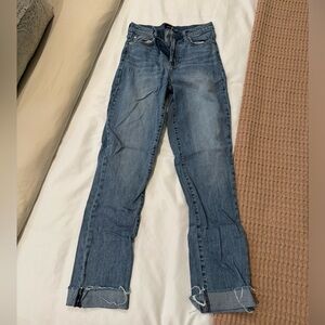 Hudson Deep Cuff Straight Crop